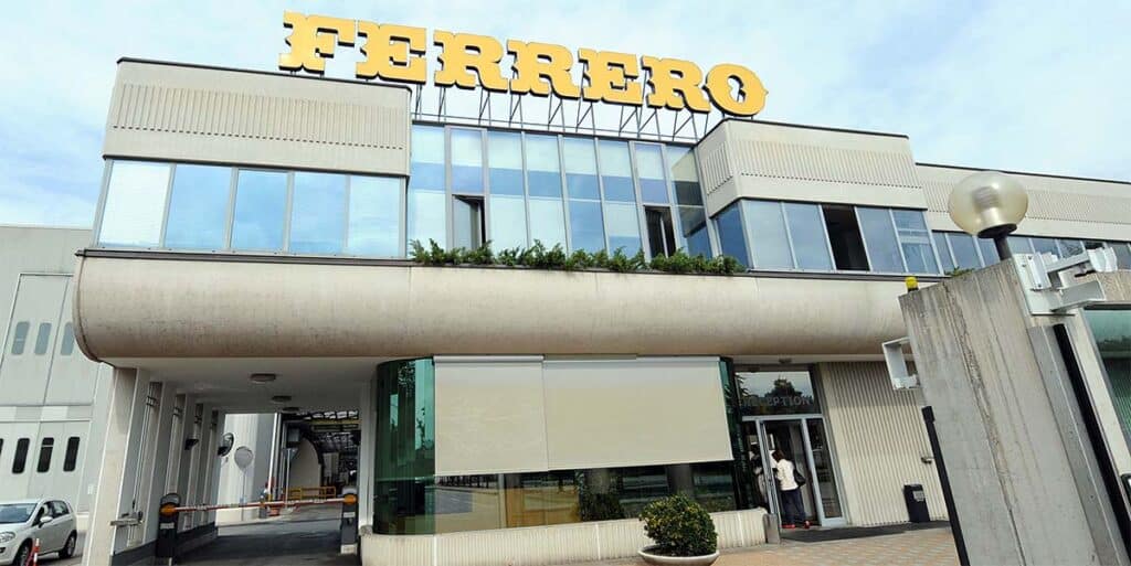 Ferrero, ingresso stabilimento di Alba