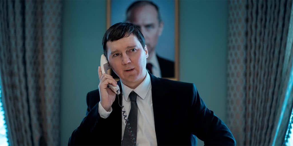 Il Mago del Cremlino Paul Dano Carole Bethuel - © Curiosa Films - Gaumont