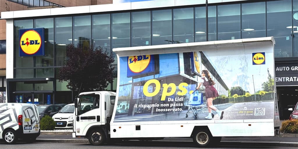 OPS camion vela lidl